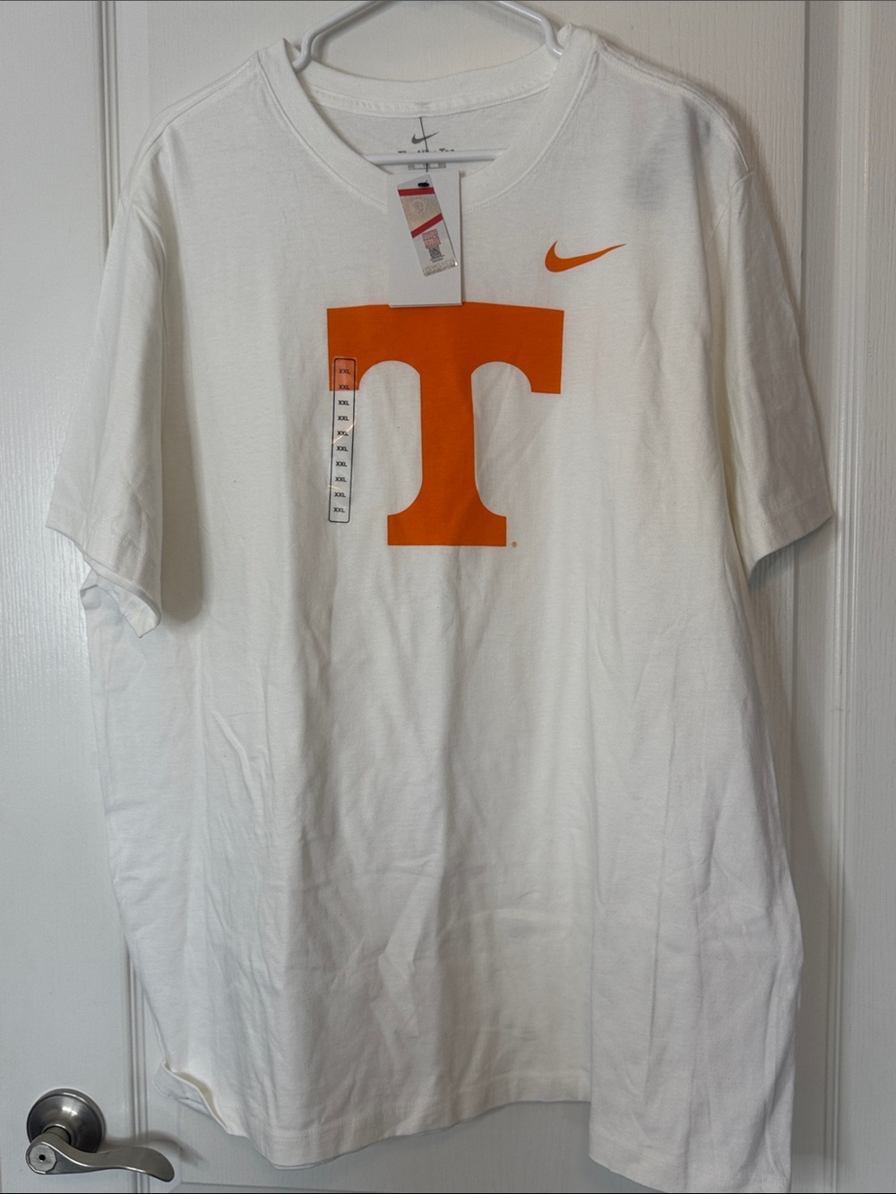 Nike Men’s University of Tennessee Vols White T-Shirt XXL